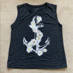 Sunflower anchor tee